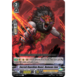 Vanguard_TCG_card_V-EB03_024EN_R_Sacred_Guardian_Beast_Nemean_Lion_ULTRARARE_MIRACLE_COLLECTION