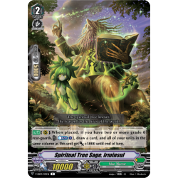 Vanguard_TCG_card_V-EB03_031EN_R_Spiritual_Tree_Sage_Irminsul_ULTRARARE_MIRACLE_COLLECTION