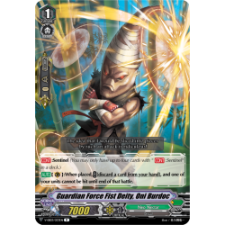 Vanguard_TCG_card_V-EB03_033EN_R_Guardian_Force_Fist_Deity_Oni_Burdoc_ULTRARARE_MIRACLE_COLLECTION