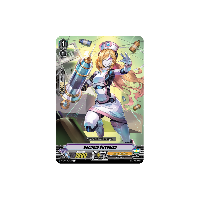 Vanguard_TCG_card_V-EB03_039EN_C_Doctroid_Circadian_ULTRARARE_MIRACLE_COLLECTION