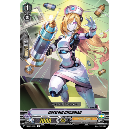 Vanguard_TCG_card_V-EB03_039EN_C_Doctroid_Circadian_ULTRARARE_MIRACLE_COLLECTION
