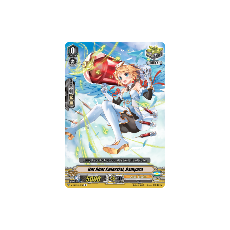 Vanguard_TCG_card_V-EB03_042EN_C_Hot_Shot_Celestial_Samyaza_ULTRARARE_MIRACLE_COLLECTION