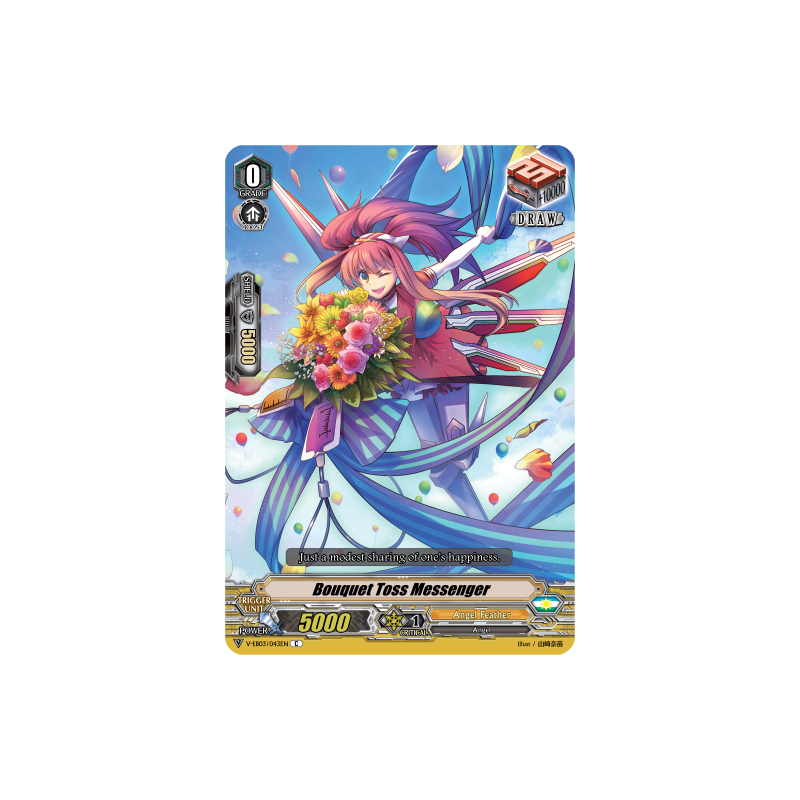 Vanguard_TCG_card_V-EB03_043EN_C_Bouquet_Toss_Messenger_ULTRARARE_MIRACLE_COLLECTION