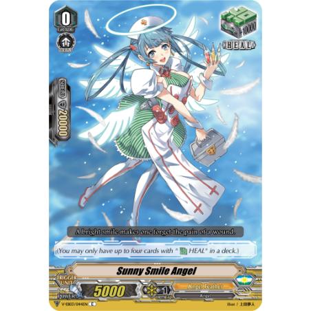 Vanguard_TCG_card_V-EB03_044EN_C_Sunny_Smile_Angel_ULTRARARE_MIRACLE_COLLECTION