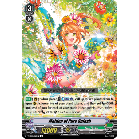 Vanguard_TCG_card_V-EB03_056EN_C_Maiden_of_Pure_Splash_ULTRARARE_MIRACLE_COLLECTION