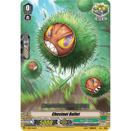 Vanguard_TCG_card_V-EB03_064EN_C_Chestnut_Bullet_ULTRARARE_MIRACLE_COLLECTION