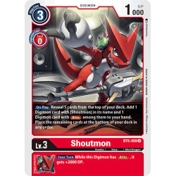 Digimon_TCG_BT5-009_Shoutmon_Uncommon_Battle_Of_Omni_Card_Game