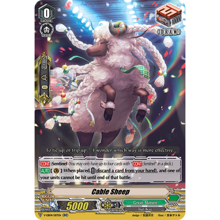 Vanguard_TCG_card_V-EB04_017EN_RR_Cable_Sheep_The_Answer_of_Truth