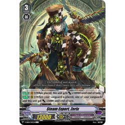 Vanguard_TCG_card_V-EB04_043EN_C_Steam_Expert_Zerix_The_Answer_of_Truth