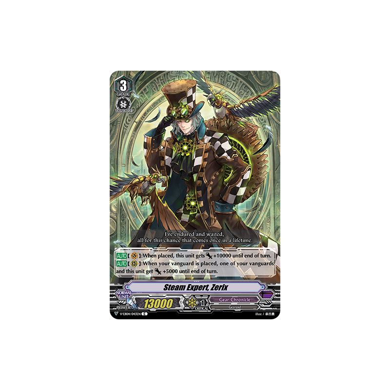 Vanguard_TCG_card_V-EB04_043EN_C_Steam_Expert_Zerix_The_Answer_of_Truth