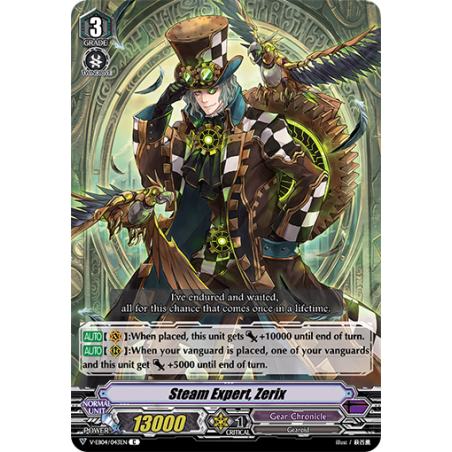 Vanguard_TCG_card_V-EB04_043EN_C_Steam_Expert_Zerix_The_Answer_of_Truth