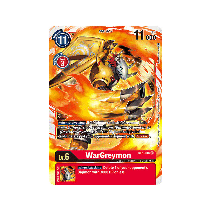 Digimon_TCG_BT5-016_WarGreymon_Rare_Battle_Of_Omni_Card_Game