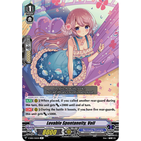 Vanguard_TCG_card_V-EB05_022EN_R_Lovable_Spontaneity_Voll_Primary_Melody