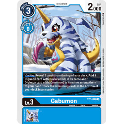 Digimon_TCG_BT5-020_Gabumon_Uncommon_Battle_Of_Omni_Card_Game