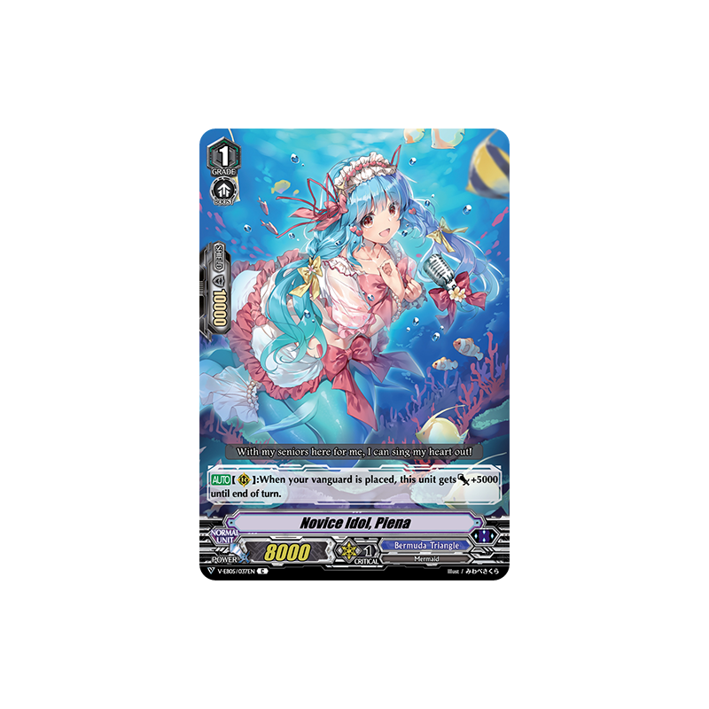 Vanguard_TCG_card_V-EB05_037EN_C_Novice_Idol_Piena_Primary_Melody