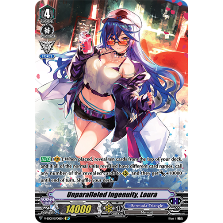 Vanguard_TCG_card_V-EB05_SP08EN_SP_Unparalleled_Ingenuity_Loura_Primary_Melody