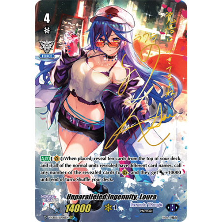 Vanguard_TCG_card_V-EB05_SSP08EN_SSP_Unparalleled_Ingenuity_Loura_Primary_Melody