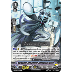 Vanguard_TCG_card_V-EB06_037EN_C_Screamin_and_Dancin_Announcer_Shout_Light_of_Salvation_Logic_of_Destruction