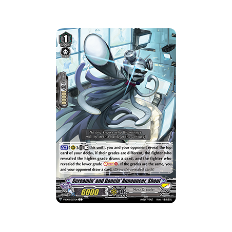 Vanguard_TCG_card_V-EB06_037EN_C_Screamin_and_Dancin_Announcer_Shout_Light_of_Salvation_Logic_of_Destruction