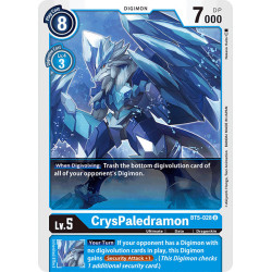 Digimon_TCG_BT5-028_CrysPaledramon_Uncommon_Battle_Of_Omni_Card_Game
