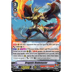 Vanguard_TCG_card_V-EB07_004EN_RRR_Dragonic_Blademaster_The_Heroic_Evolution