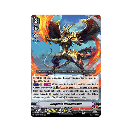 Vanguard_TCG_card_V-EB07_004EN_RRR_Dragonic_Blademaster_The_Heroic_Evolution