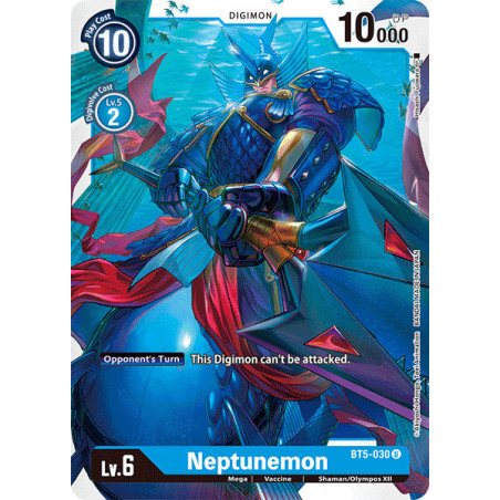 Digimon_TCG_BT5-030_Neptunemon_Uncommon_Battle_Of_Omni_Card_Game