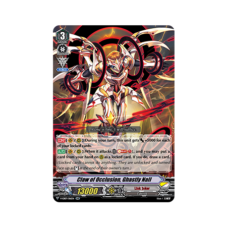 Vanguard_TCG_card_V-EB07_016EN_RR_Claw_of_Occlusion_Ghastly_Nail_The_Heroic_Evolution