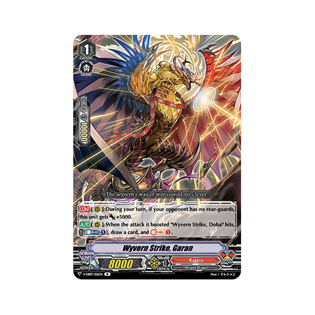 Vanguard_TCG_card_V-EB07_021EN_R_Wyvern_Strike_Garan_The_Heroic_Evolution