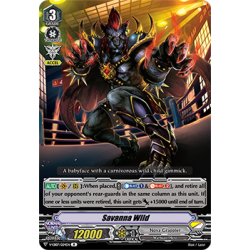 Vanguard_TCG_card_V-EB07_024EN_R_Savanna_Wild_The_Heroic_Evolution