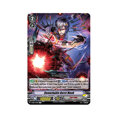 Vanguard_TCG_card_V-EB07_030EN_R_Remarkable_Burst_Monk_The_Heroic_Evolution