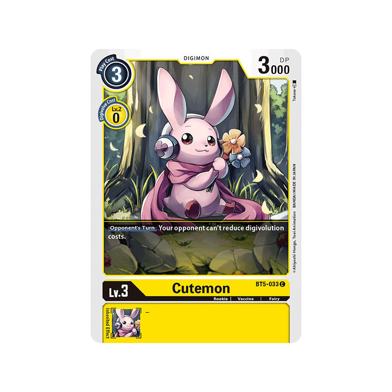 Digimon_TCG_BT5-033_Cutemon_Common_Battle_Of_Omni_Card_Game