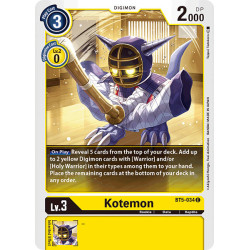 Digimon_TCG_BT5-034_Kotemon_Common_Battle_Of_Omni_Card_Game