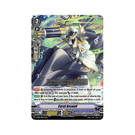 Vanguard_TCG_card_V-EB08_008EN_RRR_Coral_Assault_My_Glorious_Justice