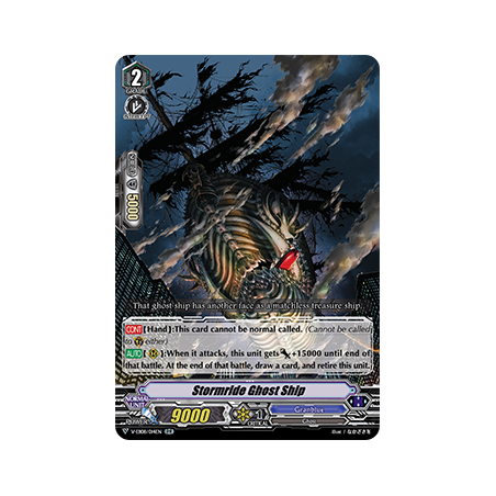 Vanguard_TCG_card_V-EB08_014EN_RR_Stormride_Ghost_Ship_My_Glorious_Justice