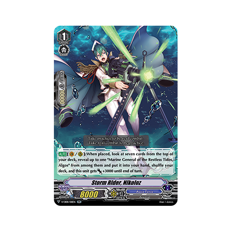 Vanguard_TCG_card_V-EB08_018EN_RR_Storm_Rider_Nikoloz_My_Glorious_Justice