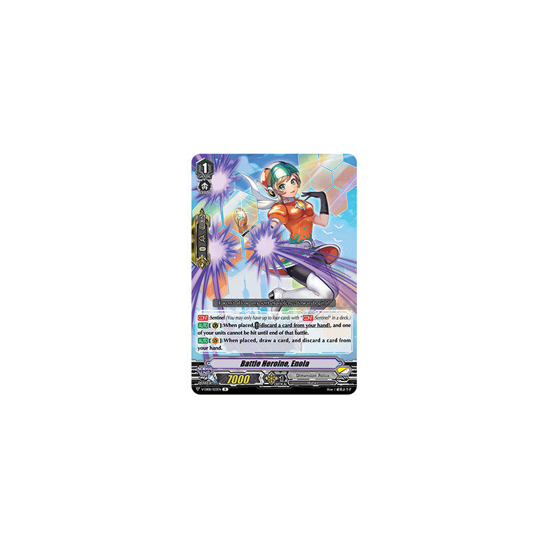 Vanguard_TCG_card_V-EB08_023EN_R_Battle_Heroine_Enola_My_Glorious_Justice