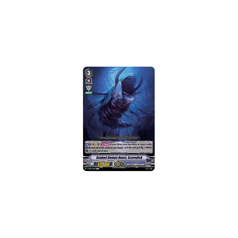 Vanguard_TCG_card_V-EB08_024EN_R_Seabed_Demon_Beast_Scaredick_My_Glorious_Justice