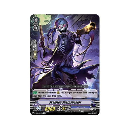Vanguard_TCG_card_V-EB08_025EN_R_Skeleton_Sharpshooter_My_Glorious_Justice
