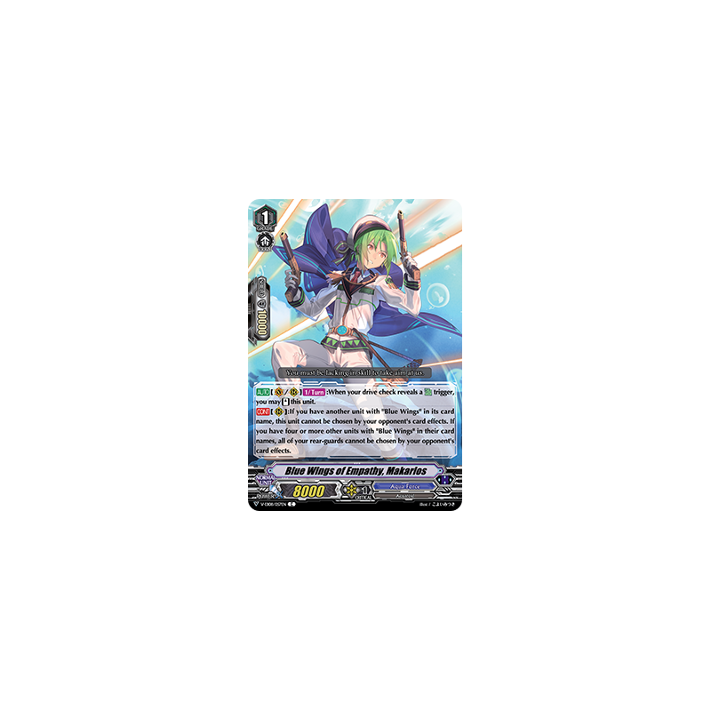 Vanguard_TCG_card_V-EB08_057EN_C_Blue_Wings_of_Empathy_Makarios_My_Glorious_Justice