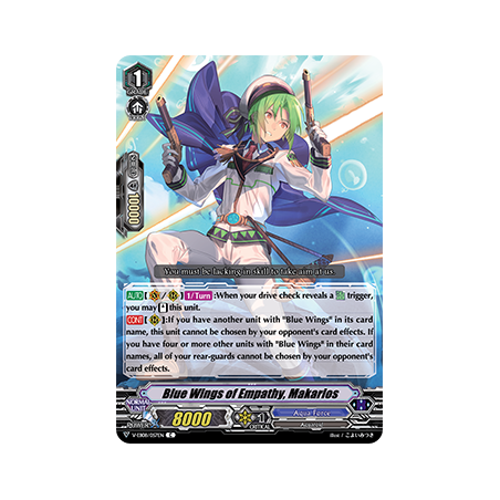 Vanguard_TCG_card_V-EB08_057EN_C_Blue_Wings_of_Empathy_Makarios_My_Glorious_Justice