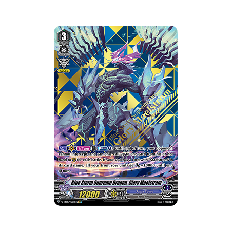 Vanguard_TCG_card_V-EB08_SV03EN_SVR_Blue_Storm_Supreme_Dragon_Glory_Maelstrom_My_Glorious_Justice