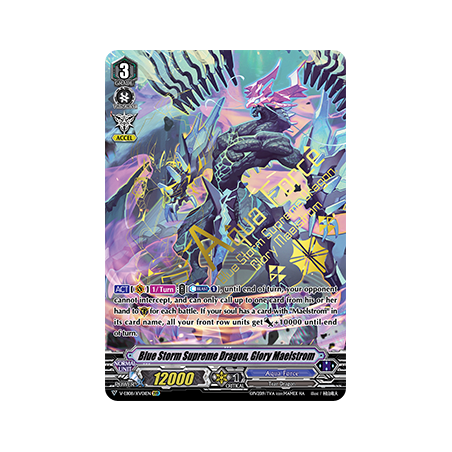Vanguard_TCG_card_V-EB08_XV01EN_XVR_Blue_Storm_Supreme_Dragon_Glory_Maelstrom_My_Glorious_Justice