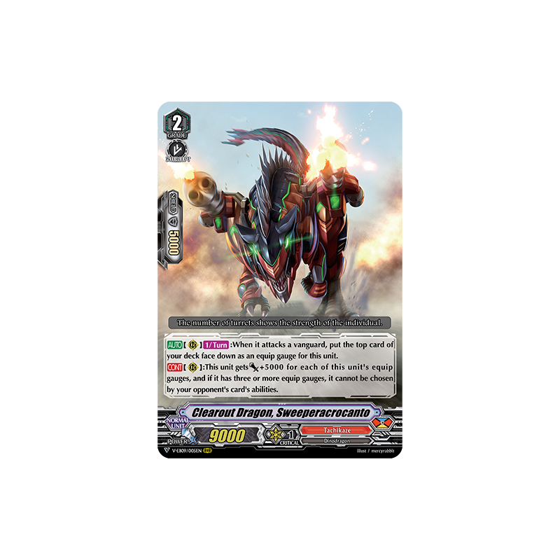 Vanguard_TCG_card_V-EB09_005EN_RRR_Clearout_Dragon_Sweeperacrocanto_The_Raging_Tactics