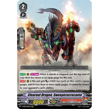 Vanguard_TCG_card_V-EB09_005EN_RRR_Clearout_Dragon_Sweeperacrocanto_The_Raging_Tactics