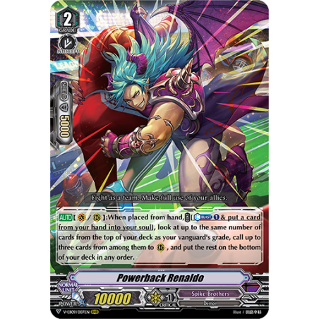 Vanguard_TCG_card_V-EB09_007EN_RRR_Powerback_Renaldo_The_Raging_Tactics