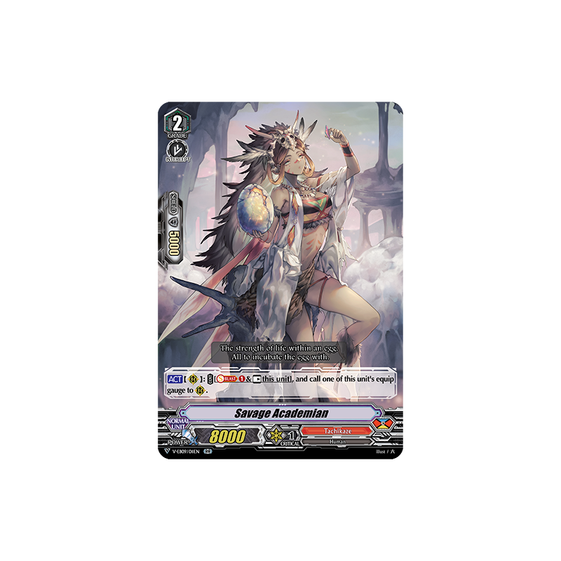 Vanguard_TCG_card_V-EB09_011EN_RR_Savage_Academian_The_Raging_Tactics