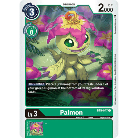 Digimon_TCG_BT5-047_Palmon_Common_Battle_Of_Omni_Card_Game
