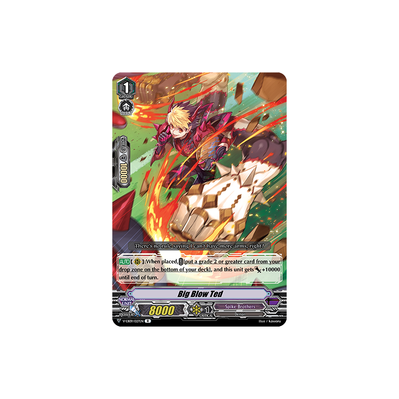 Vanguard_TCG_card_V-EB09_027EN_R_Big_Blow_Ted_The_Raging_Tactics