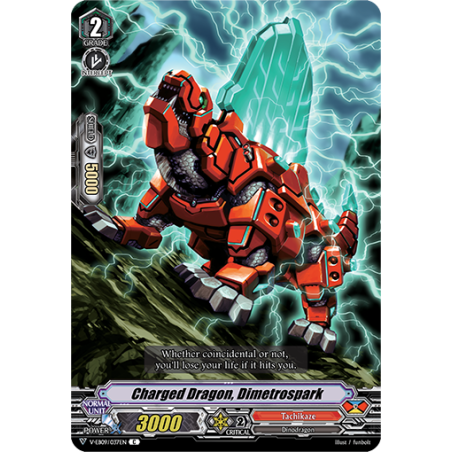 Vanguard_TCG_card_V-EB09_037EN_C_Charged_Dragon_Dimetrospark_The_Raging_Tactics